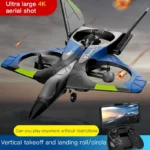 Avión planeador de espuma V27 con Control remoto, 2,4G, caza, Hobby, EPP, Dron con cámara, helicóptero, juguetes para niños
